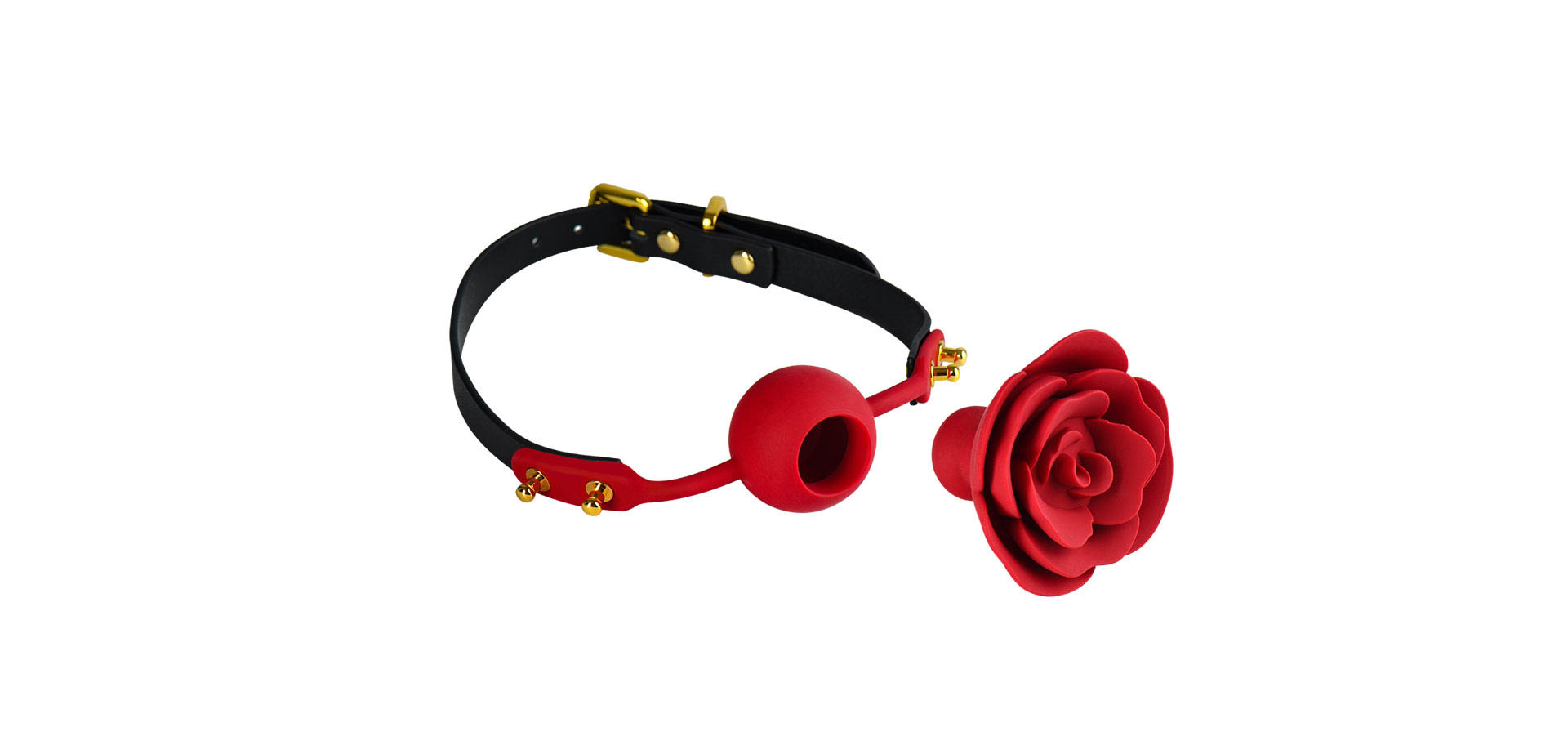 Adult Toy Rose Ball Gag.