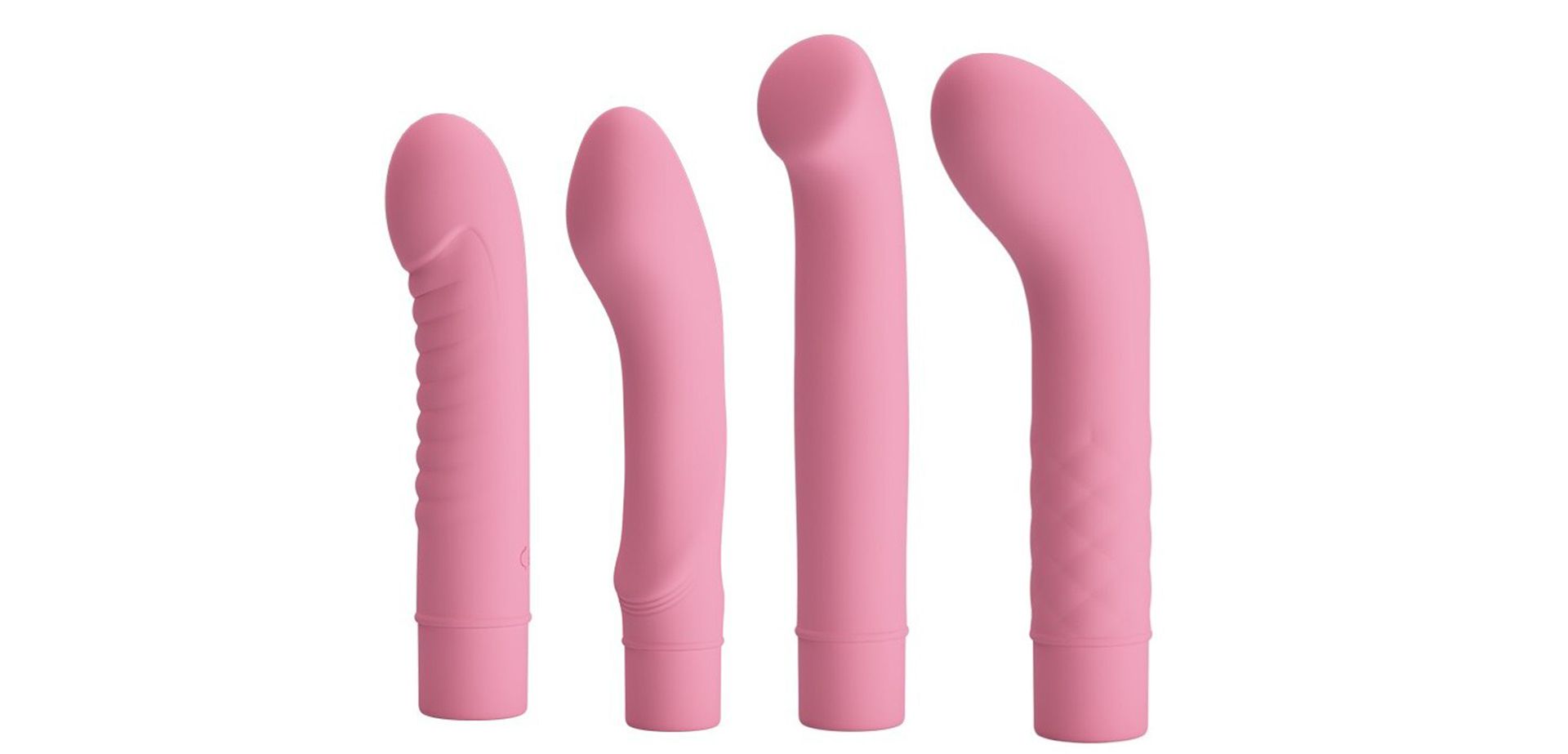 Shapes Of Silicone Beginner Dildos.