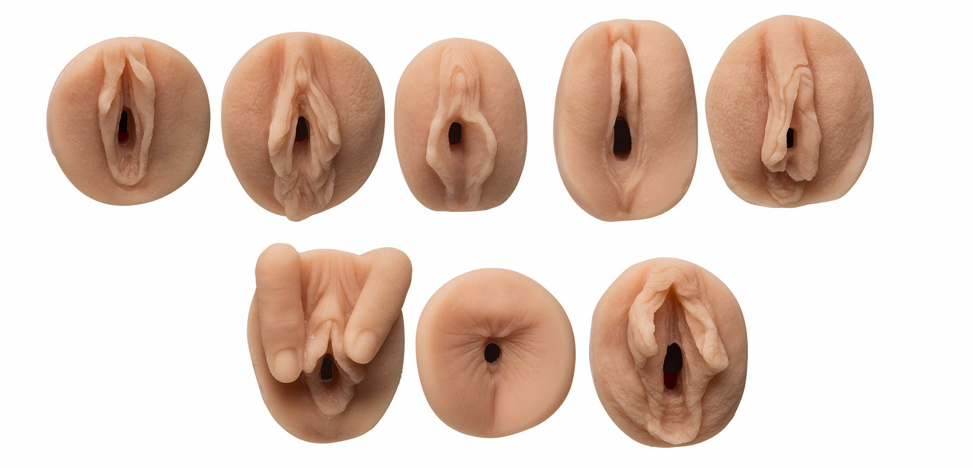 Types of realistic Vaginas.
