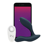 We-Vibe Vector App and Remote Controlled Rechargeable Prostate Massager.