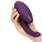 Womanizer X Lovehoney InsideOut Rechargeable G-Spot and Clitoral Stimulator.